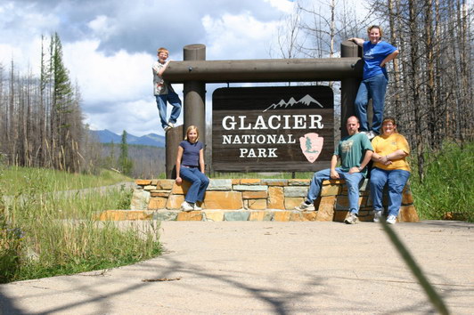 Glacier Nat Park Entrance