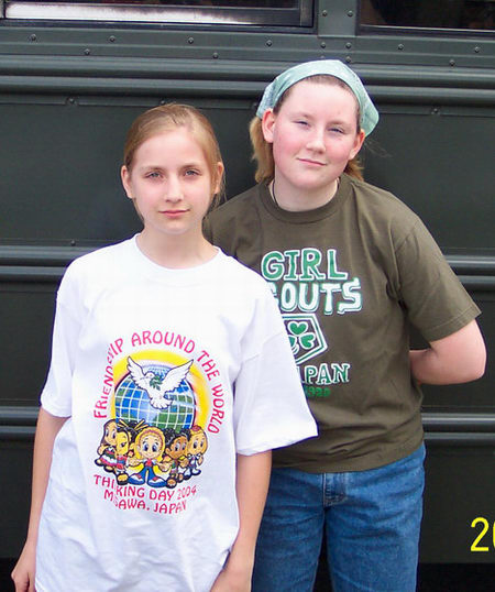 Melanie and Heather