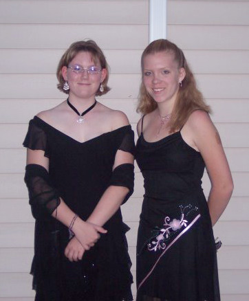 heather dressed up