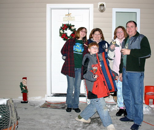 picture of family on new years eve