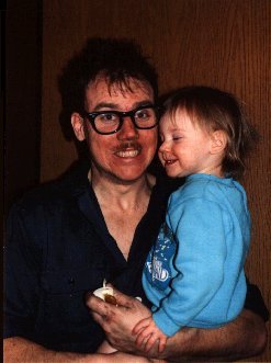 Scott and Heather, both having a bad hair day, 5-91